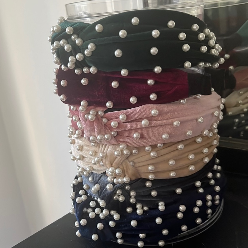 Pearl head bands